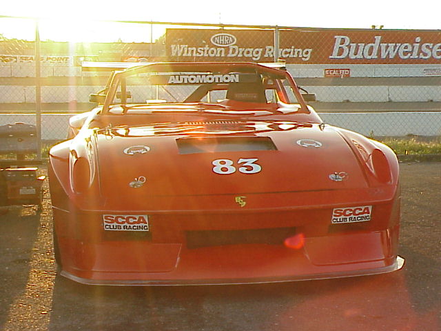 Napa, CA : Porsche at Sears Point Raceway near Napa, California