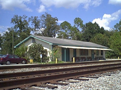 Waldo, FL: Amtrak station at Waldo