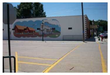 Hooper, NE : Mural,  Hooper, Nebraska - July 2004