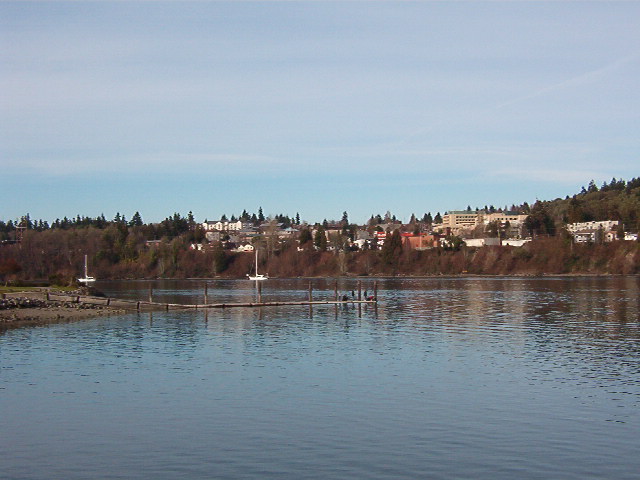 Bremerton, WA : Port Washington Narrows from Evergreen Park