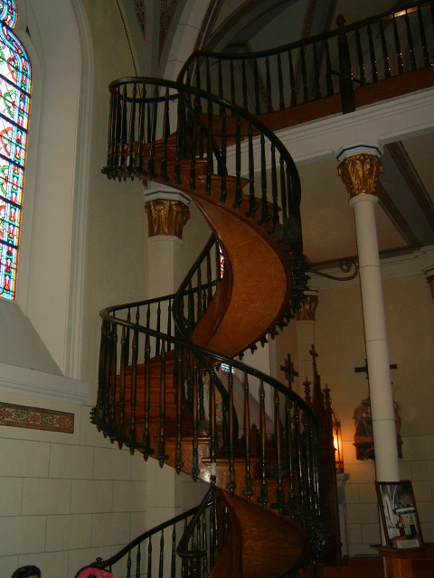 Santa Fe, NM: The Famous Loretto Chapel Staircase