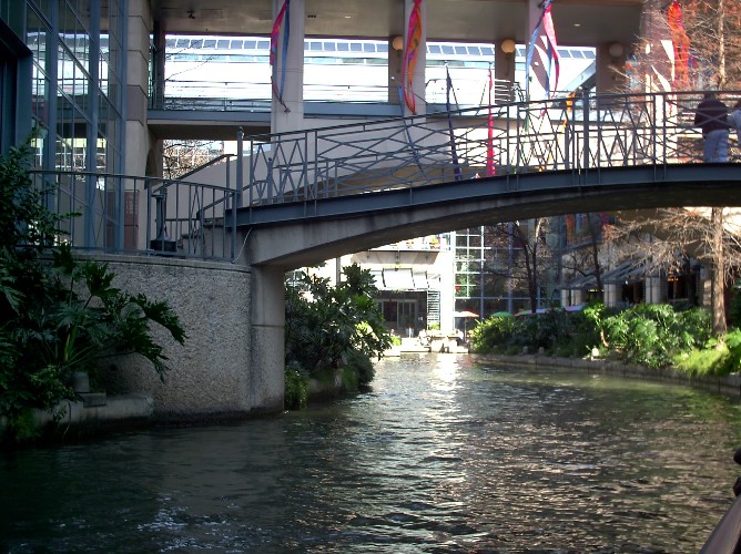 Riverwalk San Antonio. River walk in San Antonio