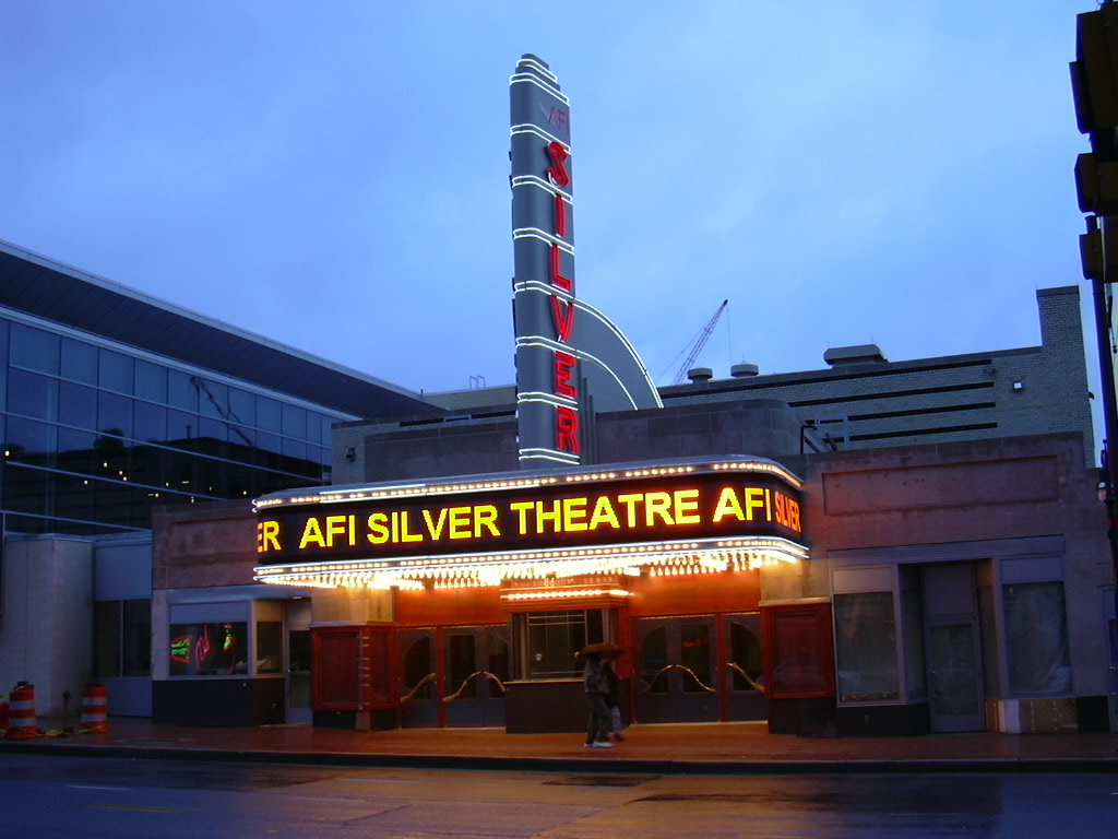 Silver Spring, MD: The 1938 Silver Theatre, designed by John Eberson and restored in 2003.