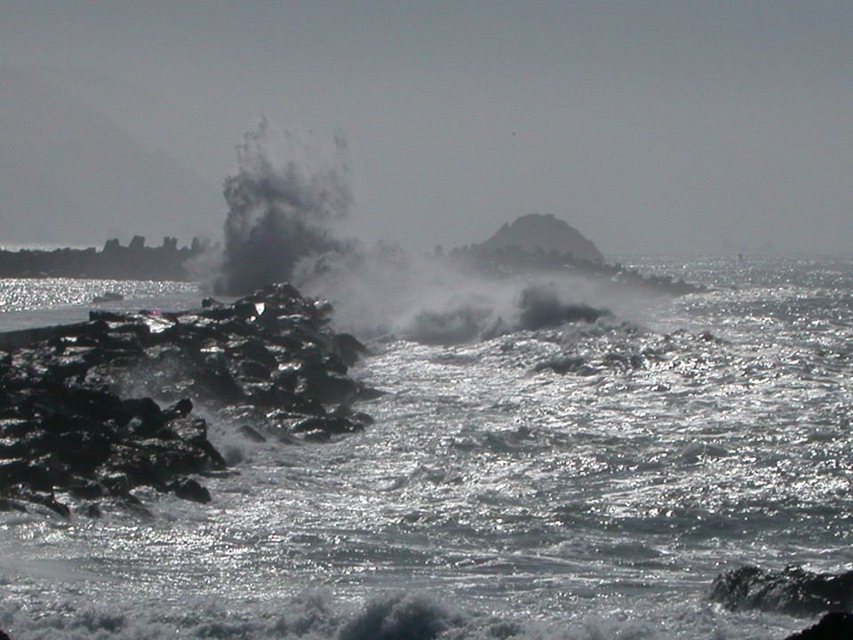 Crescent City, CA : Crescent City's Breaker Wall