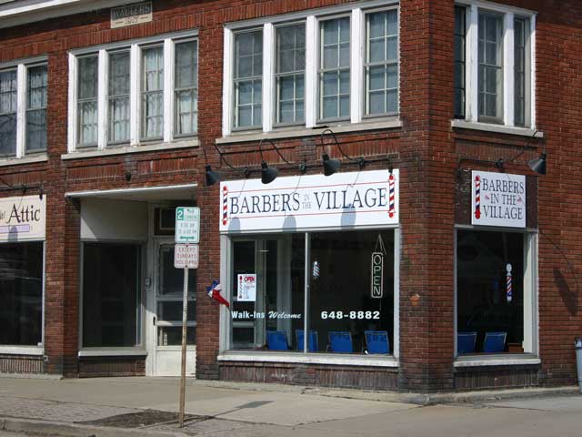Hamburg, NY: The new Barbershop on Main St.