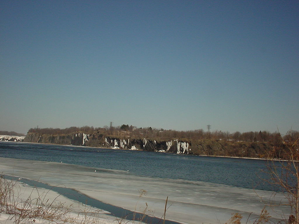 Cohoes, NY: Cohoes Falls in March 2002