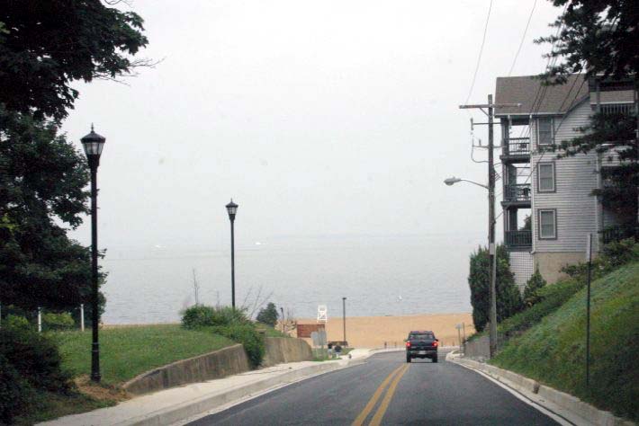 Betterton, MD: entrance to beach