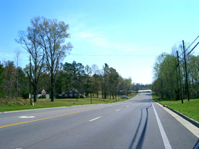 Winfield, AL: leaving the down town area East