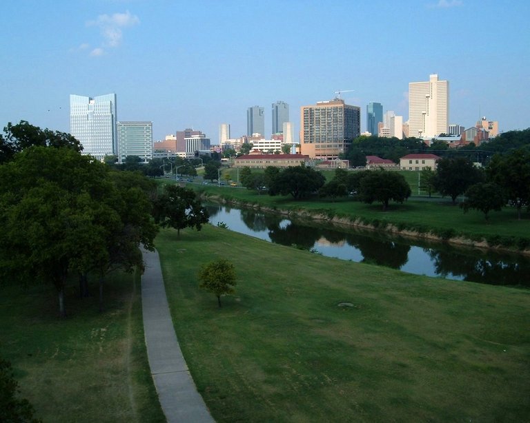 Fort Worth, TX: Fort Worth downtown, I think it really shows the whole downtown and is a recent picture.