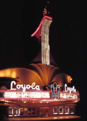 Los Angeles, CA: Historic Loyola Theatre in Westchester, Los Angeles (near LAX airport). On Sepulveda blvd.