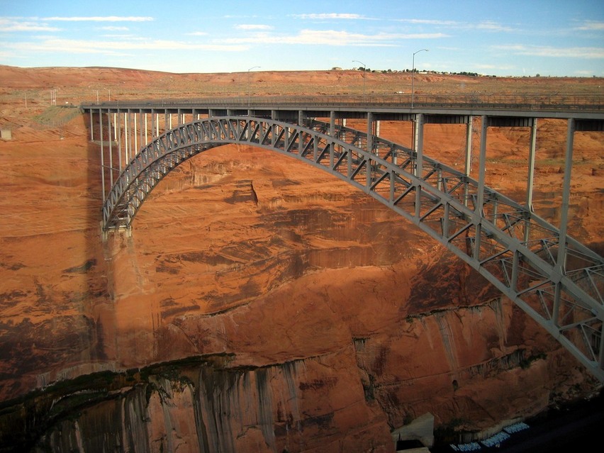 Page, AZ: Bridge to Carl Haden Dam