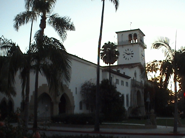 Santa Barbara, CA : Santa Barbara County Courthouse