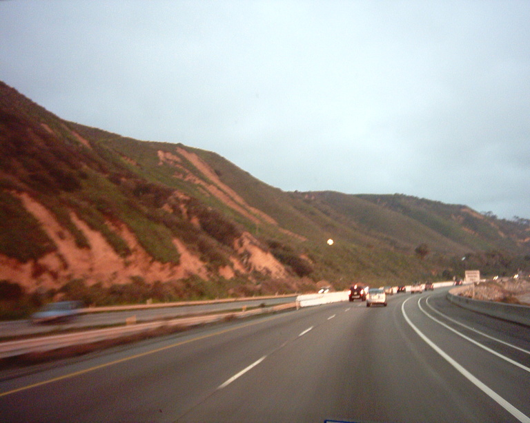 Santa Barbara, CA : Hwy 101along the coast