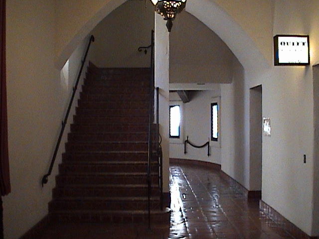 Santa Barbara, CA : Santa Barbara County Courthouse stairway