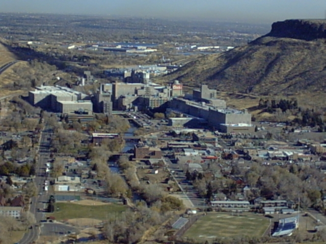 golden co the coors brewery in golden as seen from lookout Coors Brewery 640x480