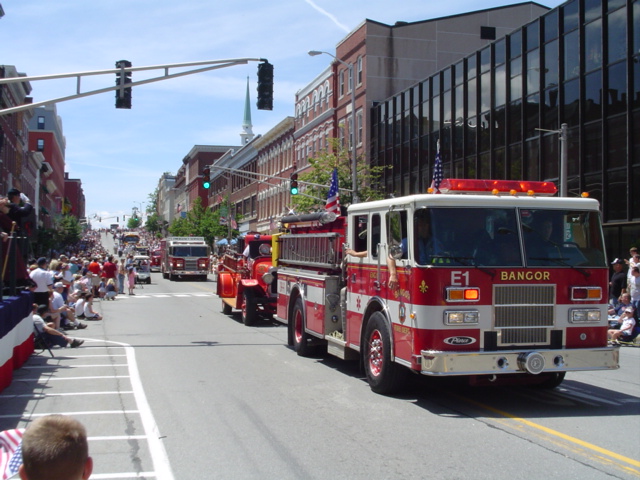 Bangor, ME: July 4 2004 Parade - Bangor Maine