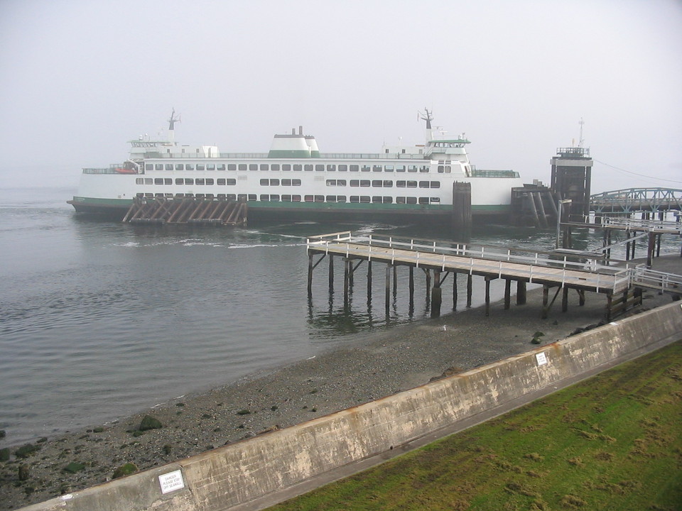 Mukilteo, WA: Ferry Dock from the Light House