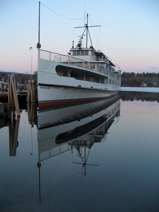 Center Harbor, NH MV Mount Washington docked in Centre Harbor photo