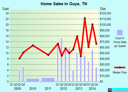 Guys,TN real estate house value index trend