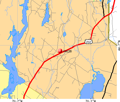 Greene, ME (04236) map