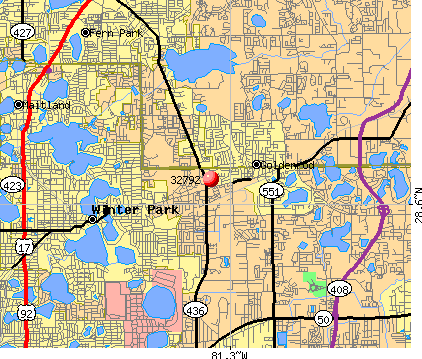 winter park zip code map 32792 Zip Code Goldenrod Florida Profile Homes Apartments winter park zip code map