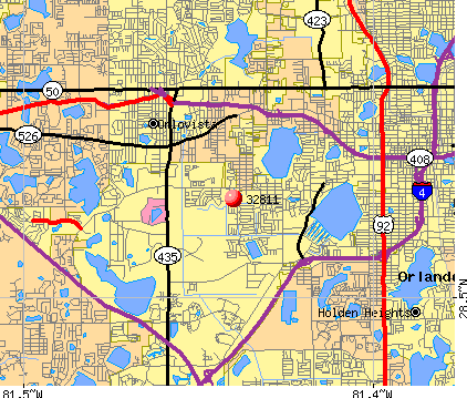 How do you find a map of Florida ZIP codes?