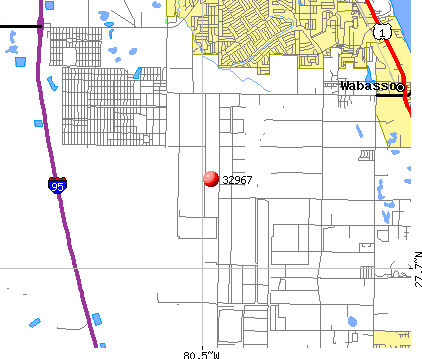 Gifford, FL (32967) map