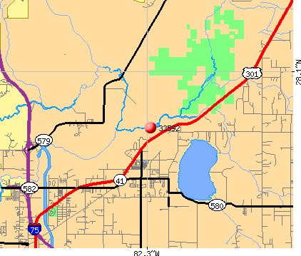 Thonotosassa, FL (33592) map