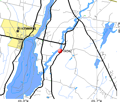 Dresden, ME (04342) map