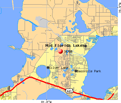 Lisbon, FL (34788) map