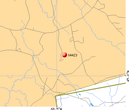 , ME (04423) map