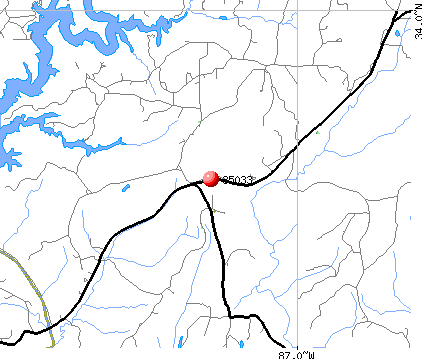 Bremen, AL (35033) map