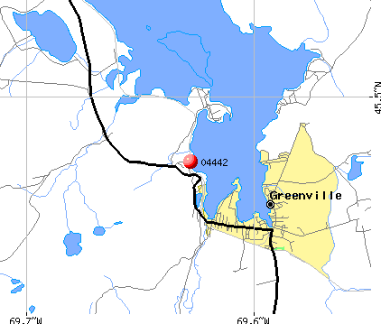 , ME (04442) map