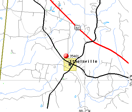 Macedonia, AL (35461) map