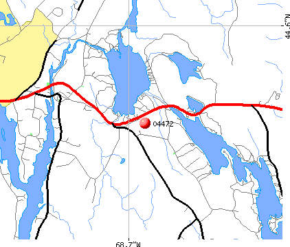 Orland, ME (04472) map