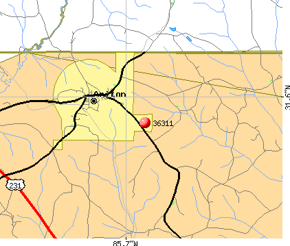 Ariton, AL (36311) map