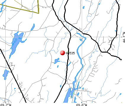 Alna, ME (04535) map
