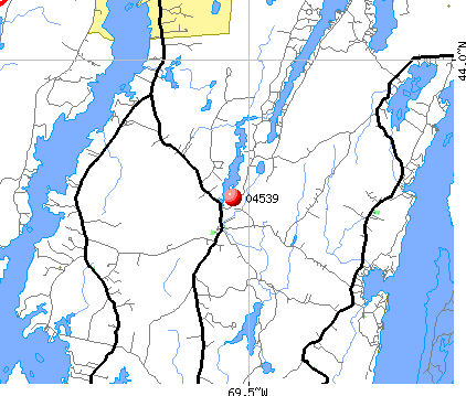 Bristol, ME (04539) map