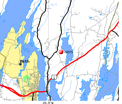 Woolwich, ME (04579) map