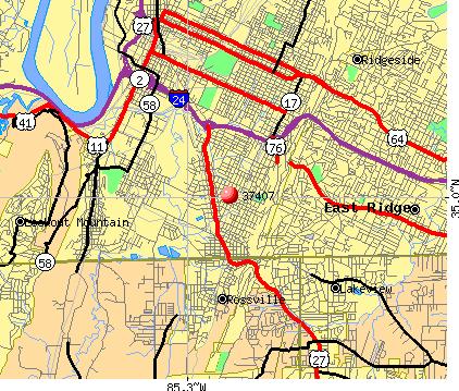 chattanooga tennessee zip code map 37407 Zip Code Chattanooga Tennessee Profile Homes Apartments Schools Population Income Averages Housing Demographics Location Statistics Sex Offenders Residents And Real Estate Info chattanooga tennessee zip code map