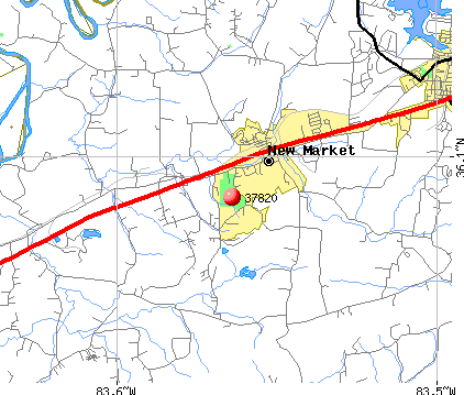 New Market, TN (37820) map