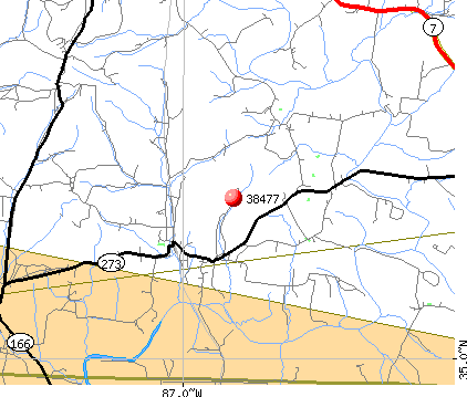 Prospect, TN (38477) map