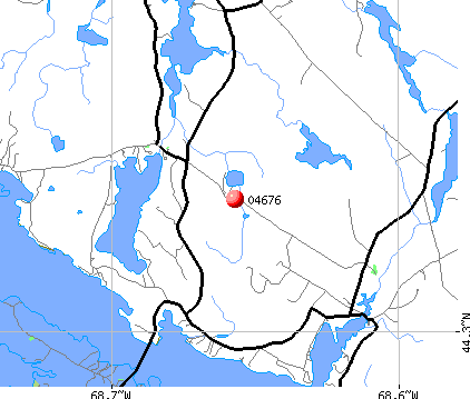 Sedgwick, ME (04676) map