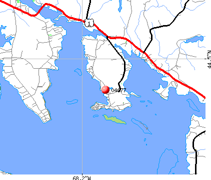 Sorrento, ME (04677) map