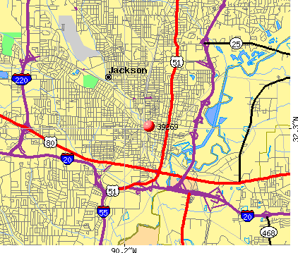 Jackson, MS (39269) map