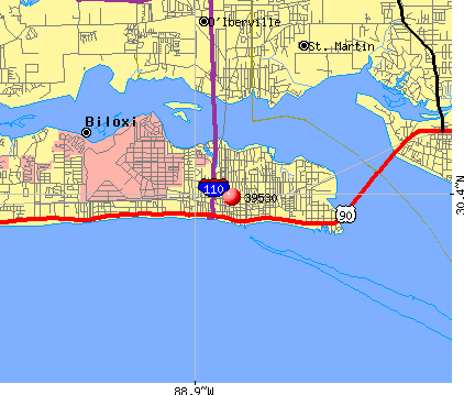 biloxi ms zip code map 39530 Zip Code Biloxi Mississippi Profile Homes Apartments biloxi ms zip code map