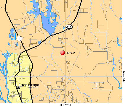 Helena, MS (39562) map