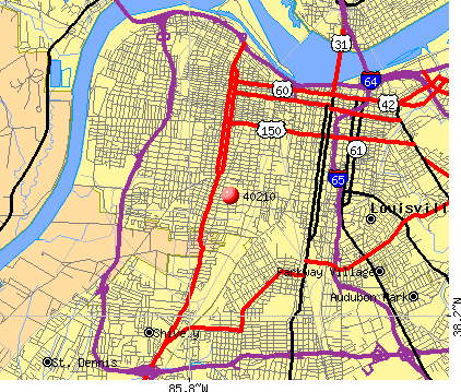 Louisville, KY (40210) map Louisville Ky Map. Louisville, KY (40210) map