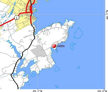 Owls Head, ME (04854) map