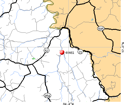 Paint Lick, KY (40461) map